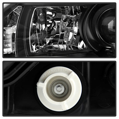 Spyder Subaru WRX 08-09 Projector Headlights - HID Model Only - Black PRO-YD-SWRX08-HID-LBDRL-BK 5083937