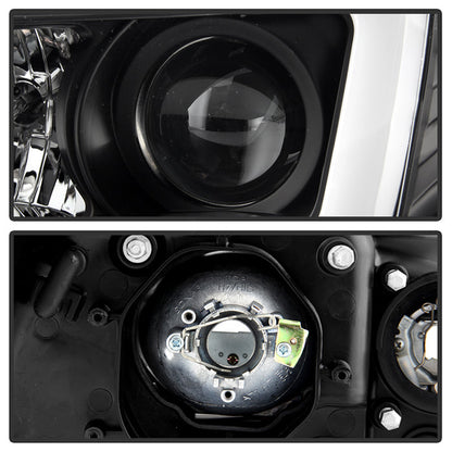 Spyder Subaru WRX 08-09 Projector Headlights - Halogen Model Only - Black PRO-YD-SWRX08-LBDRL-BK 5083944