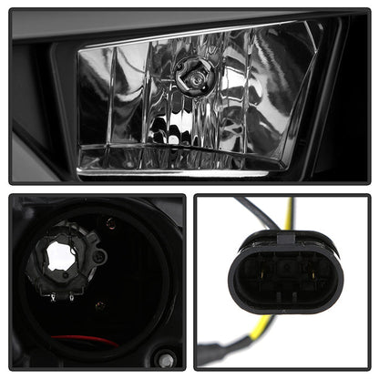 SPYDER 14-20 Toyota 4Runner Projector Headlights w/Seq. LED Turn Sig. LED White Light Bar Park Light 5088154