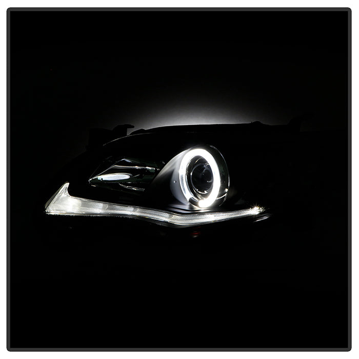 Spyder Toyota Corolla 11-13 Projector Headlights Halogen Model Only - DRL LED Blk PRO-YD-TC11-DRL-BK 5074263