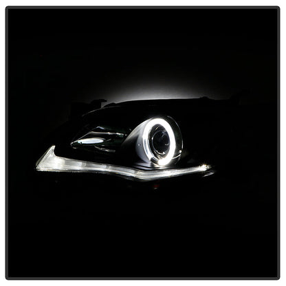 Spyder Toyota Corolla 11-13 Projector Headlights Halogen Model Only - DRL LED Blk PRO-YD-TC11-DRL-BK 5074263