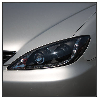 Spyder Toyota Camry 02-06 Projector Headlights DRL Black High H1 Low H1 PRO-YD-TCAM02-DRL-BK 5042798
