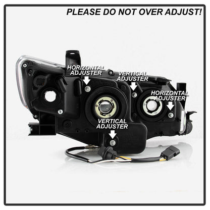 Spyder Toyota Camry 12-14 Projector Headlights DRL Blk High 9005 (Not Included PRO-YD-TCAM12-DRL-BK 5072658