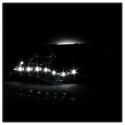 Spyder Toyota Camry 12-14 Projector Headlights DRL Blk High 9005 (Not Included PRO-YD-TCAM12-DRL-BK 5072658