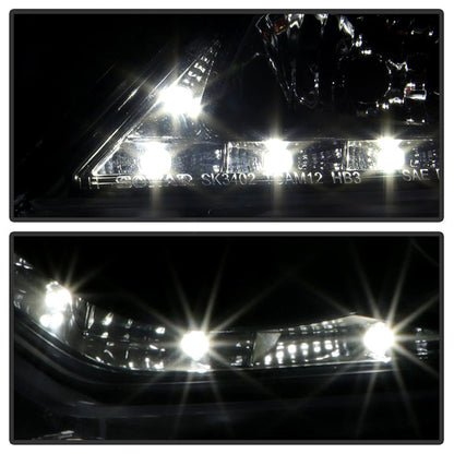 Spyder Toyota Camry 12-14 Projector Headlights DRL Blk High 9005 (Not Included PRO-YD-TCAM12-DRL-BK 5072658