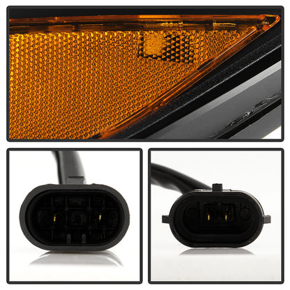 Spyder 15-17 Toyota Camry Projector Headlights - Black (PRO-YD-TCAM15-LB-BK) 5085382