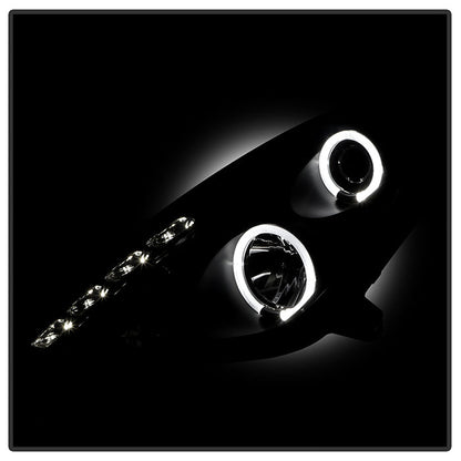 Spyder Toyota Celica 00-05 Projector Headlights LED Halo DRL Blk High H1 Low H1 PRO-YD-TCEL00-LED-BK 5011848