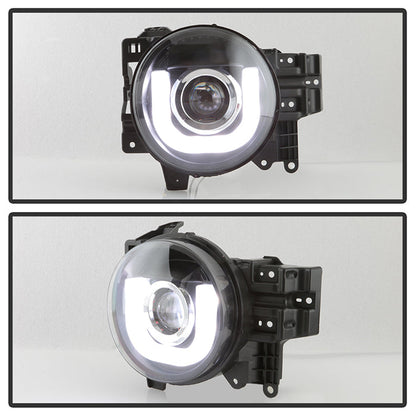 Spyder Toyota FJ Cruiser 07-14 Projector Halogen Model- 3D DRL LED Blk PRO-YD-TFJ07-3DDRL-BK 5075314