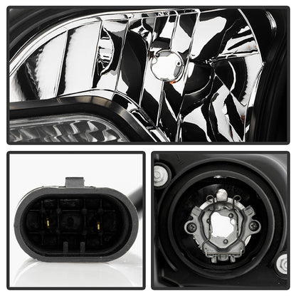 Spyder Toyota Sienna 2011-2014  Projector Headlights - DRL LED - Black PRO-YD-TSEN11-DRL-BK 5083982