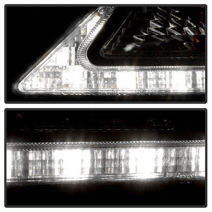 Spyder 2015-2017 Toyota Sienna Projector Headlights - DRL LED - Black PRO-YD-TSEN15-DRL-BK 5084002