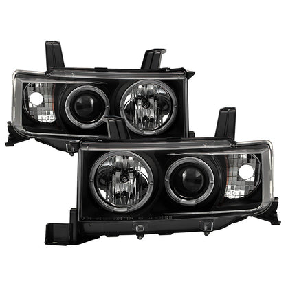 Spyder Scion XB 03-07 Projector Headlights LED Halo Black High H1 Low 9006 PRO-YD-TSXB03-HL-BK 5011893