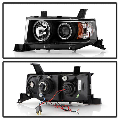 Spyder Scion XB 03-07 Projector Headlights LED Halo Black High H1 Low 9006 PRO-YD-TSXB03-HL-BK 5011893