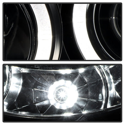 Spyder Toyota Tacoma 05-11 Projector Headlights LED Halo LED Black High H1 Low H1 PRO-YD-TT05-HL-BK 5011916