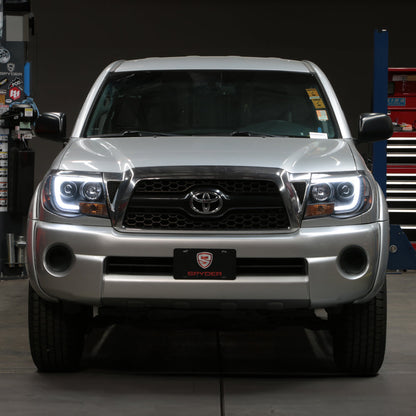 Spyder Toyota Tacoma 05-11 V2 High-Power LED Headlights - Black PRO-YD-TT05PL-BK 5088185