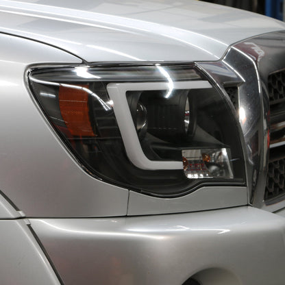Spyder Toyota Tacoma 05-11 V2 High-Power LED Headlights - Black PRO-YD-TT05PL-BK 5088185