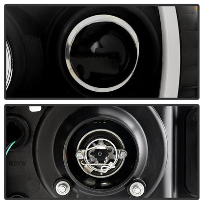 Spyder 05-11 Toyota Tacoma Ver 2 Proj Headlights - Light Bar DRL - Black Smoke PRO-YD-TT05V2-LB-BSM 5085771