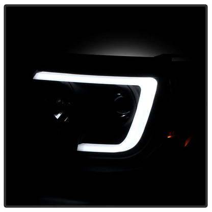 Spyder 05-11 Toyota Tacoma Ver 2 Proj Headlights - Light Bar DRL - Black Smoke PRO-YD-TT05V2-LB-BSM 5085771