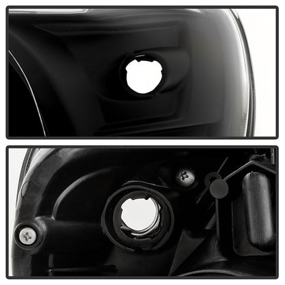 Spyder Toyota Tacoma 12-15 Projector Headlights Light Bar DRL Black PRO-YD-TT12-LBDRL-BK 5081711