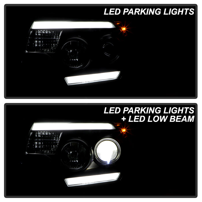 SPYDER 12-15 Toyota Tacoma High-Power LED Module Headlights 5088413