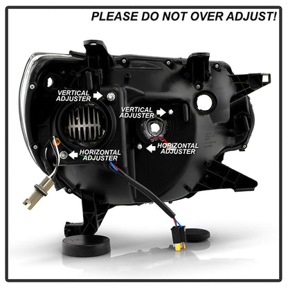 SPYDER 12-15 Toyota Tacoma High-Power LED Module Headlights 5088413