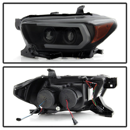 Spyder Toyota Tacoma 16-18 (SR5 Model Only) Projector Headlights Black Smoke PRO-YD-TT16-LB-BSM 5087546