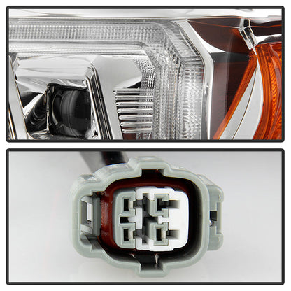 Spyder 16-20 Toyota Tacoma LED Model Only High-Power LED Headlights - Chrome PRO-YD-TT16LEDAP-C 5088383