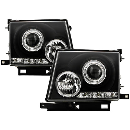 Spyder Toyota Tacoma 97-00 Projector Headlights LED Halo LED Black High H1 Low H1 PRO-YD-TT97-HL-BK 5011947