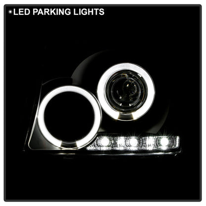 Spyder Toyota Tacoma 97-00 Projector Headlights LED Halo LED Black High H1 Low H1 PRO-YD-TT97-HL-BK 5011947