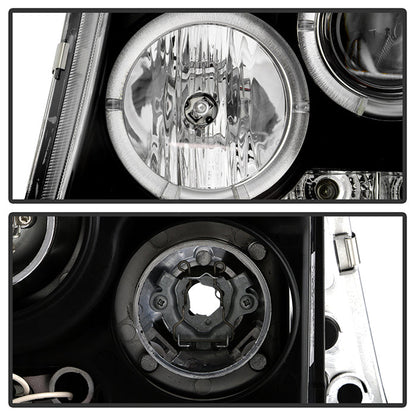Spyder Toyota Tacoma 97-00 Projector Headlights LED Halo LED Black High H1 Low H1 PRO-YD-TT97-HL-BK 5011947