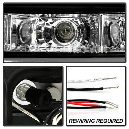 Spyder Toyota Tacoma 97-00 Projector Headlights LED Halo LED Black High H1 Low H1 PRO-YD-TT97-HL-BK 5011947