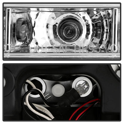 Spyder Toyota Tacoma 97-00 Projector Headlights LED Halo LED Chrome High H1 Low H1 PRO-YD-TT97-HL-C 5011954