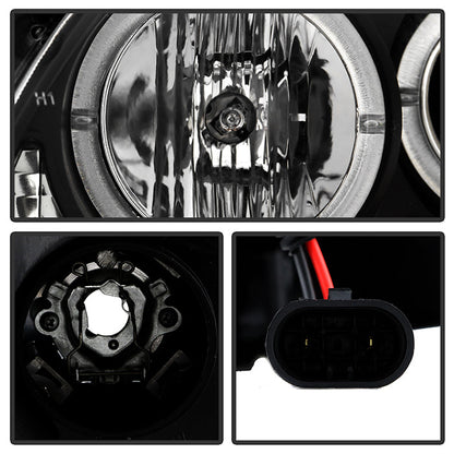 Spyder Scion TC 08-10 Projector Headlights LED Halo -Replaceable LEDs Blk PRO-YD-TTC08-HL-BK 5073303