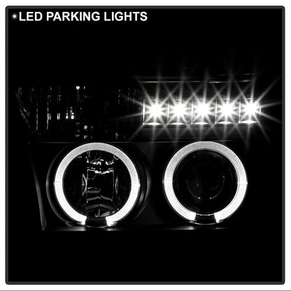 Spyder Toyota Tundra 07-133 Projector Headlights LED Halo LED Blk PRO-YD-TTU07-HL-BK 5012029