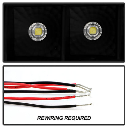 Spyder Toyota Tundra 07-133 Projector Headlights LED Halo LED Blk PRO-YD-TTU07-HL-BK 5012029