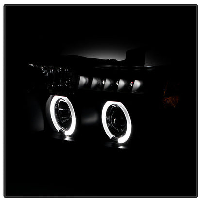 Spyder Toyota Tundra 07-133 Projector Headlights LED Halo LED Blk PRO-YD-TTU07-HL-BK 5012029