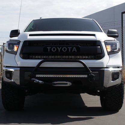 Spyder Toyota Tundra 2014-2016 Projector Headlights Light Bar DRL Black PRO-YD-TTU14-DRL-BK 5080158