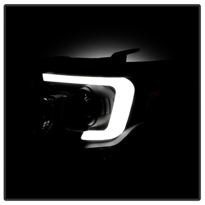 Spyder Toyota Tundra 2014-2016 Projector Headlights Light Bar DRL Black PRO-YD-TTU14-DRL-BK 5080158