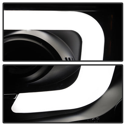Spyder Toyota Tundra 2014-2016 Projector Headlights Light Bar DRL Black PRO-YD-TTU14-DRL-BK 5080158