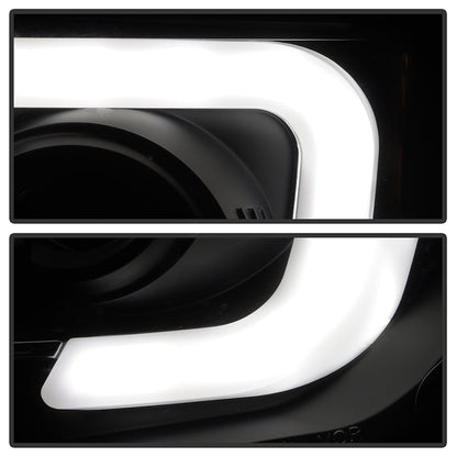 Spyder Toyota Tundra 2014-2016 Projector Headlights Light Bar DRL Black Smoke PRO-YD-TTU14-DRL-BSM 5080165