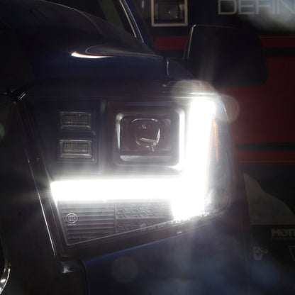 SPYDER Apex 14-21 Toyota Tundra High-Power LED Module Headlights - Black (PRO-YD-TTU14V2AP-SBSEQ-BK) 5088727