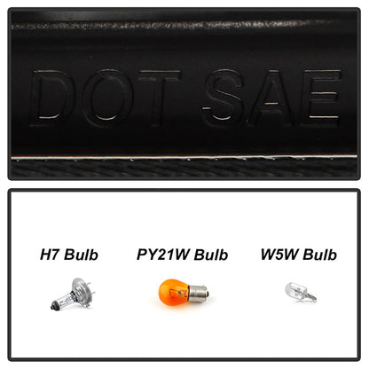 Spyder Volkswagen Golf/GTI 10-13 Projector Headlights Halogen Model- DRL Blk PRO-YD-VG10-DRL-BK 5012111