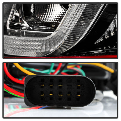 Spyder Volkswagen Golf / GTI 10-13 Version 3 Projector Headlights - Black PRO-YD-VG10V3R-DRL-BK 5082046