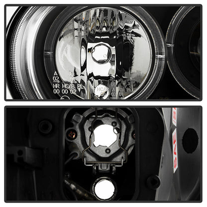 Spyder Volkswagen Golf IV 99-05 Projector Headlights LED Halo Black High H1 Low H1 PRO-YD-VG99-BK 5012159