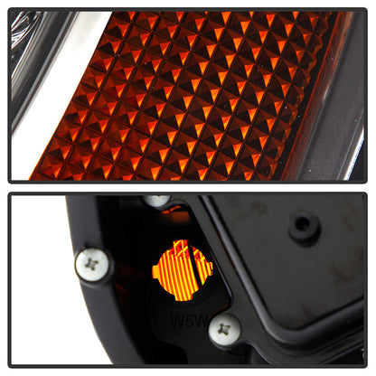 Spyder Volkswagen Jetta 11-14 Projector Headlights Halogen Light Tube DRL Smke PRO-YD-VJ11-LTDRL-SM 5073655