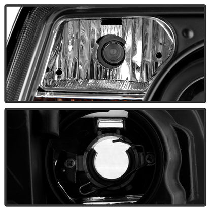 Spyder Volkswagen Jetta 99-05 Projector HeadlightsDRL Blk PRO-YD-VJ99-DRL-BK 5012234