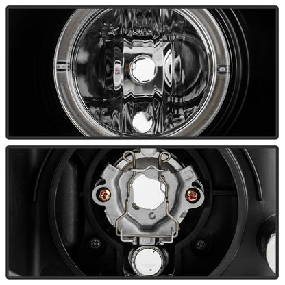 Spyder Volvo 850 93-97 Projector Headlights LED Halo Black High H1 Low H1 PRO-YD-VO85092-HL-BK 5012289