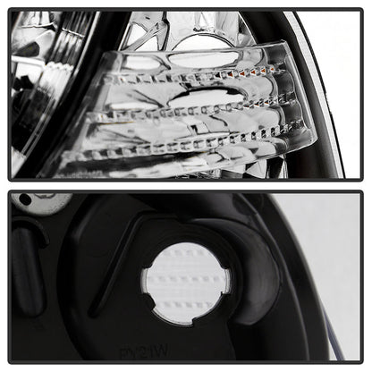 Spyder Volkswagen Passat 01-05 Projector Headlights DRL Black High H1 Low H1 PRO-YD-VP01-DRL-BK 5012302