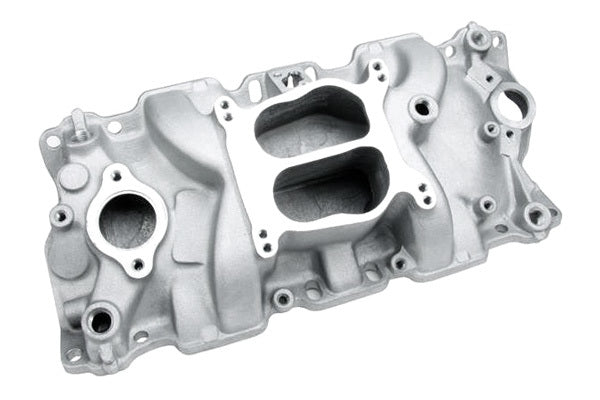 PROFESSIONAL PRODUCTS SBC Power+Plus PS Manifold - Satin Air and Fuel Intake Manifolds and Components main image
