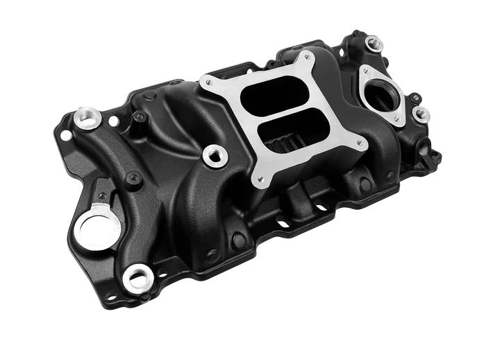 PROFESSIONAL PRODUCTS SBC Cyclone+ Carb Manifold - Dual Plane Air and Fuel Intake Manifolds and Components main image