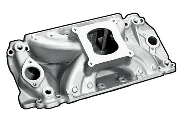 PROFESSIONAL PRODUCTS BBC Power+Plus HPS Manifold - Satin Air and Fuel Intake Manifolds and Components main image